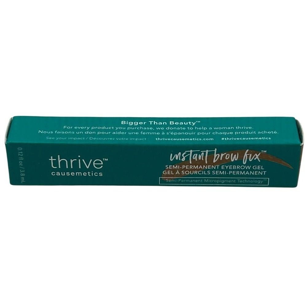 Thrive Causemetics Instant Brow Fix Christina Light-Dark Blonde New Eyebrow Gel
